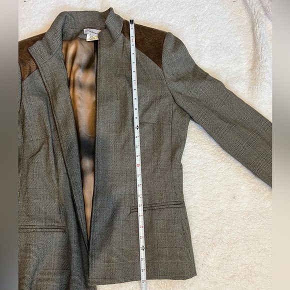 100% wool Harvé Bernard Sport, zip up blazer with matching pants - Picture 6 of 10